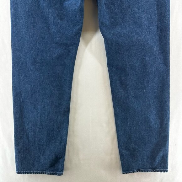 BOSS Jeans Mens Size 38 Maine Regular Fit Tapered Denim Organic Cotton Blue - Picture 6 of 11